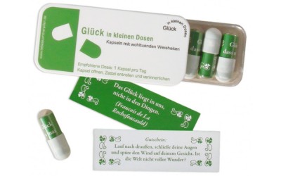 Glück in kleinen Dosen